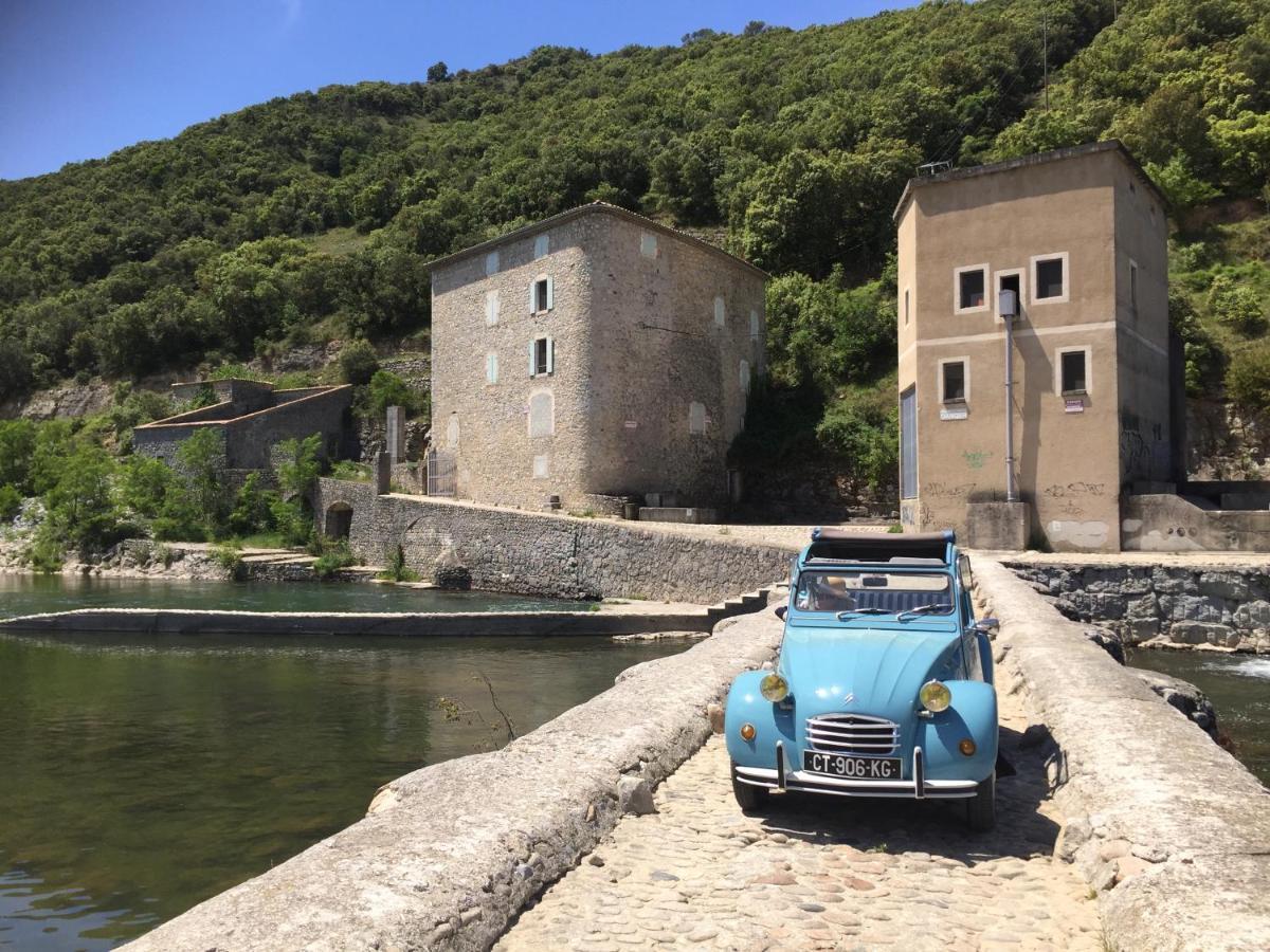 Hebergements Des Posas Sampzon Exterior photo